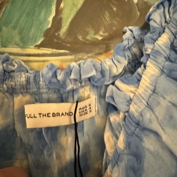 Faithfull The Brand Willow Top- Roos Tye Dye - Picture 10 of 10